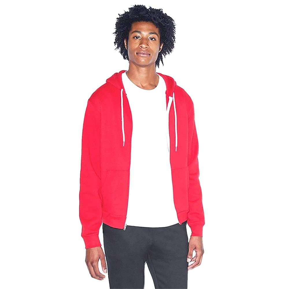 American Apparel Unisex Adult Full Zip Hoodie