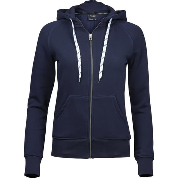 Tee Jays Kvinder/Damer Fashion Zip Hoodie med lynlås