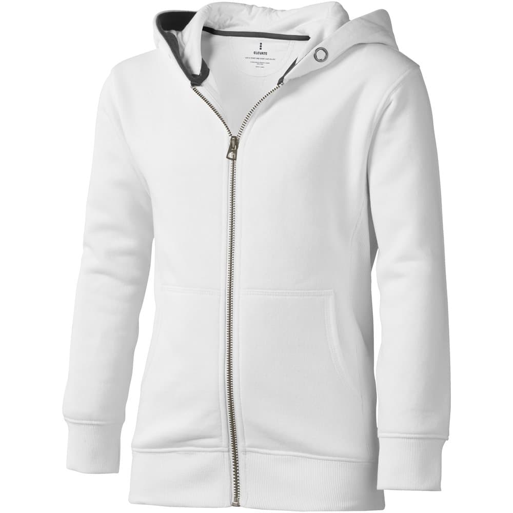Elevate Childrens/Kids Arora Hooded Full Zip Kids Sweater