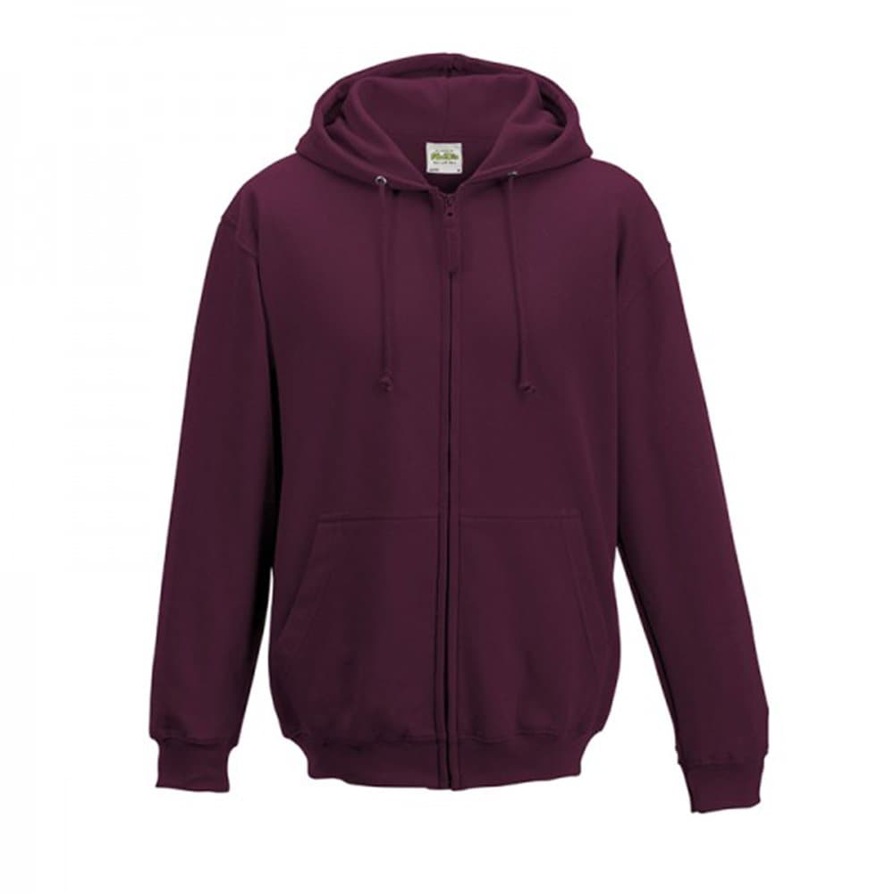 Awdis Vanlig Hooded Hoodie med full dragkedja / Zoodie