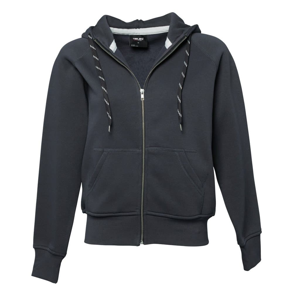 Tee Jays Womens/Ladies Full Zip Hooded Sweatshirt