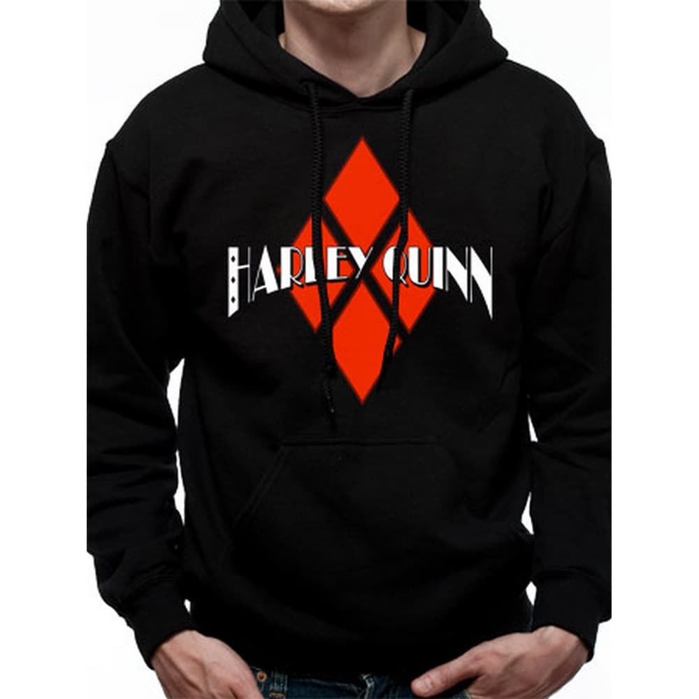 Batman Harley Unisex Vuxna Quinn Diamond Logo Hoodie