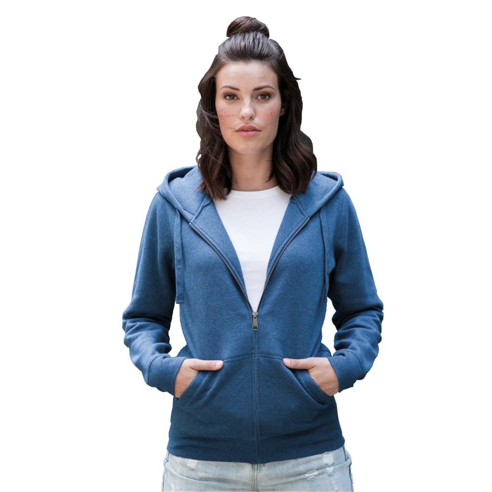 Russell Womens/Ladies Authentic Zipped Hoodie