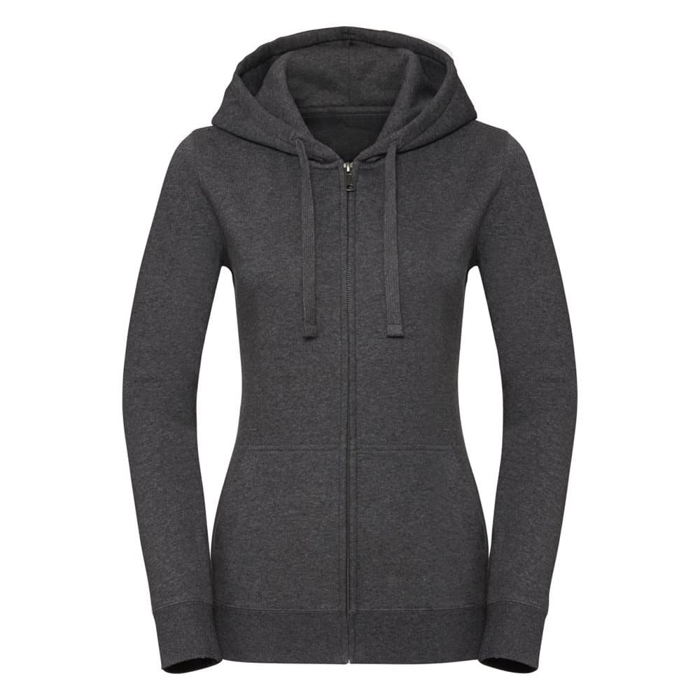 Russell Womens/Ladies Authentic Zipped Hoodie