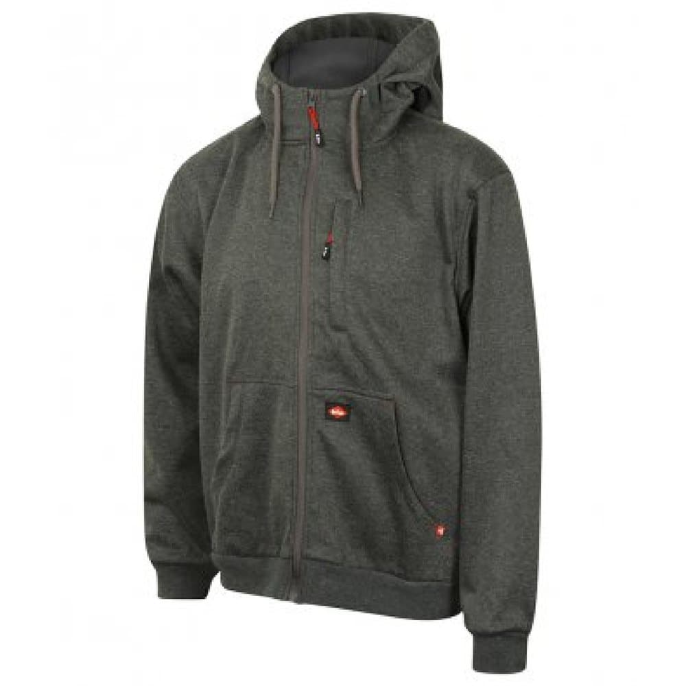 Lee Cooper Mens Windproof Bonded Zip Hoodie