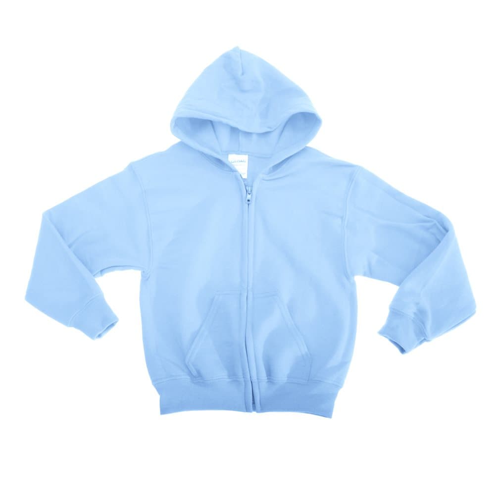 Gildan Heavy Blend Unisex Childrens Full Zip Hooded Sweatshirt / Hoodie
