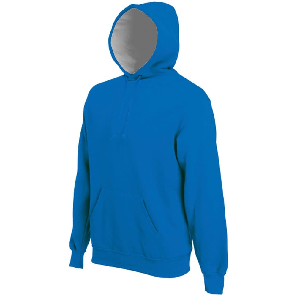 Kariban Herrtröja med kraftig kontrasttröja / Hoodie