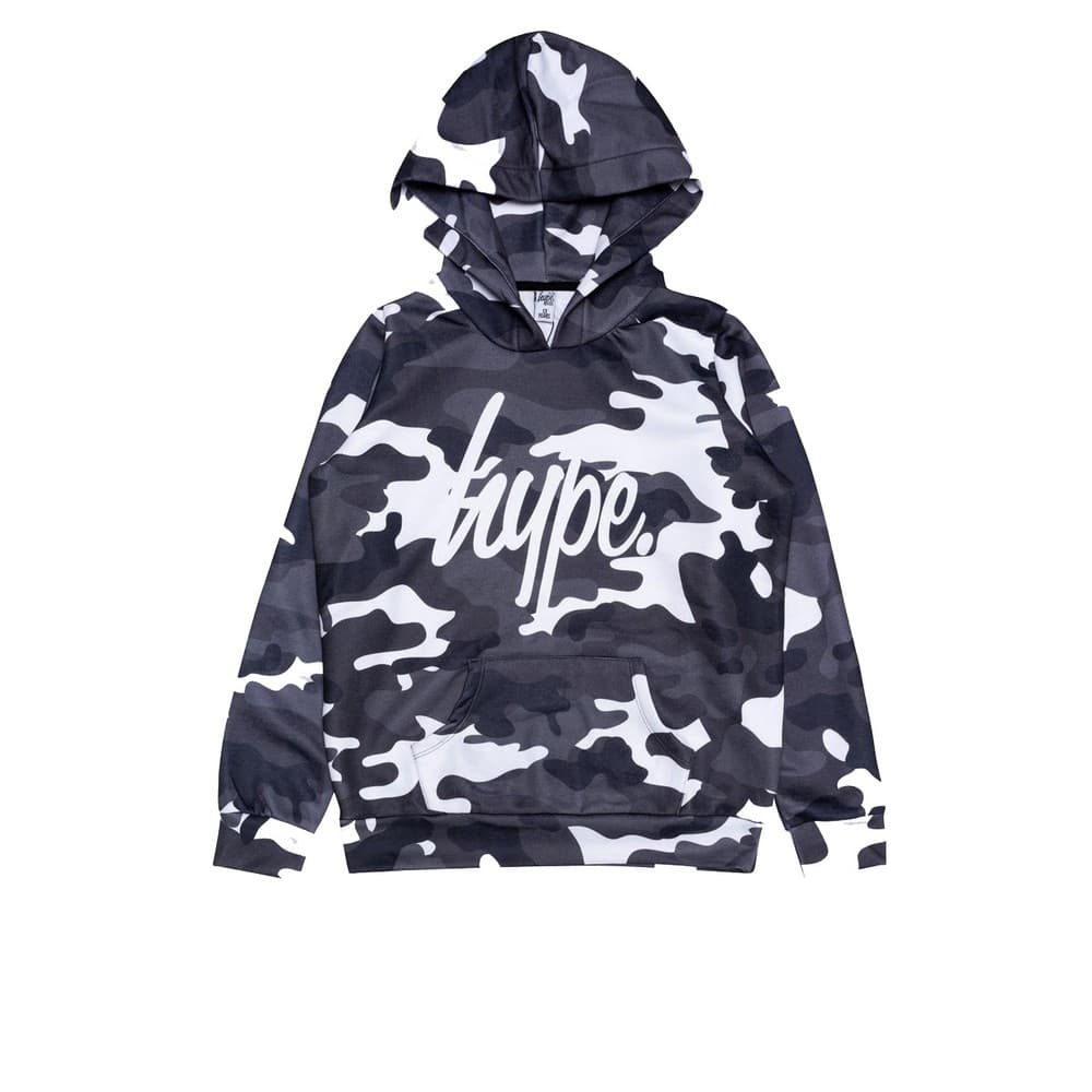 Hype Kids/Childrens Mono Camo Pullover Hoodie