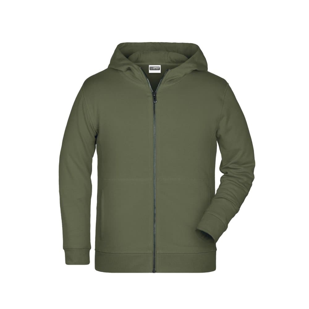 James and Nicholson Childrens/Kids Zip Hoodie