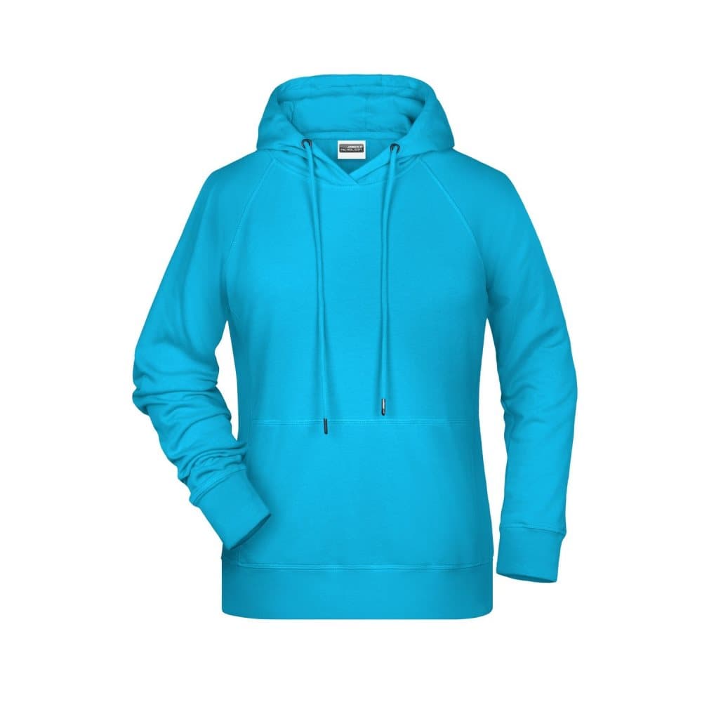 James and Nicholson Womens/Ladies Raglan Sleeved Hoodie