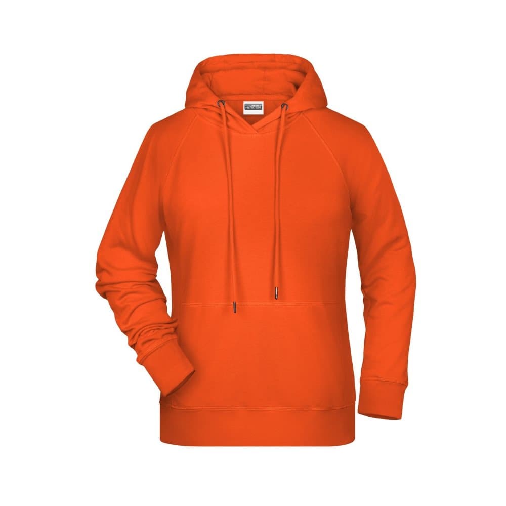 James and Nicholson Womens/Ladies Raglan Sleeved Hoodie