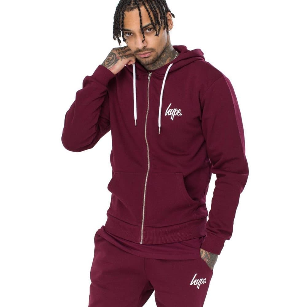 Hype Mini-manuskriptjacka med dragkedja
