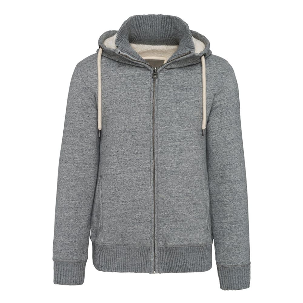 Kariban Vintage Sherpa fodrad huvtröja