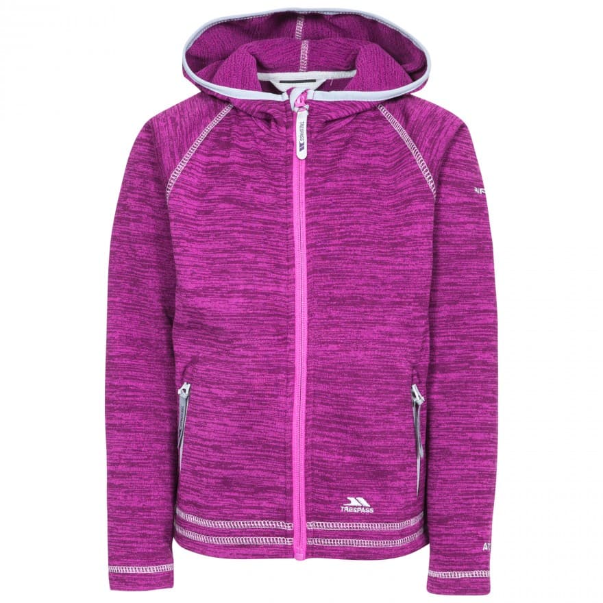 Trespass Girls Goodness Airtrap Fleece Hoodie