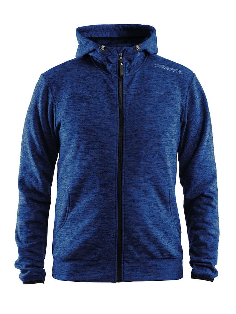 Craft Leisure Full Zip Hood Herr (Dark Blue)