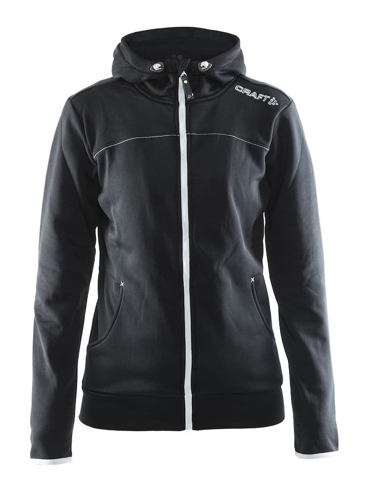 Craft Leisure Full Zip Hood Dam (Black)
