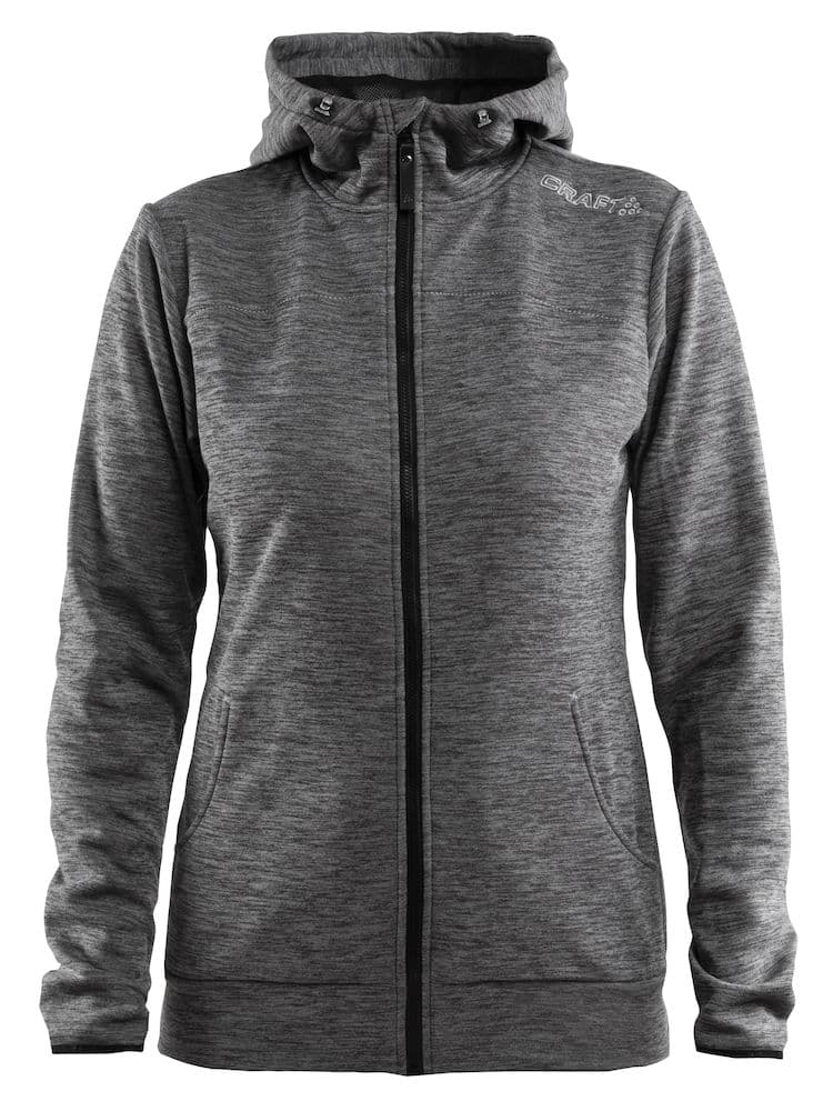 Craft Leisure Full Zip Hood Dam (Dark Grey)