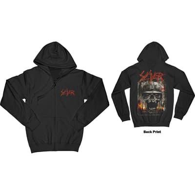 Slayer: Hoodie - Etched Skull