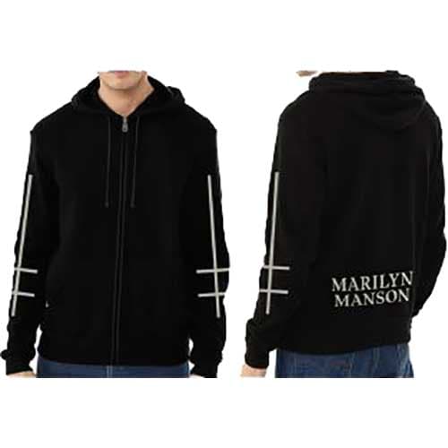 Marilyn Manson: Hoodie - Cross Logo