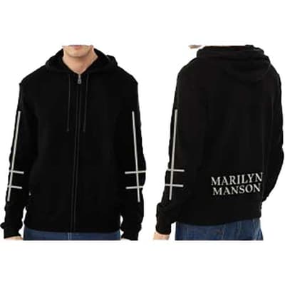 Marilyn Manson: Hoodie - Cross Logo
