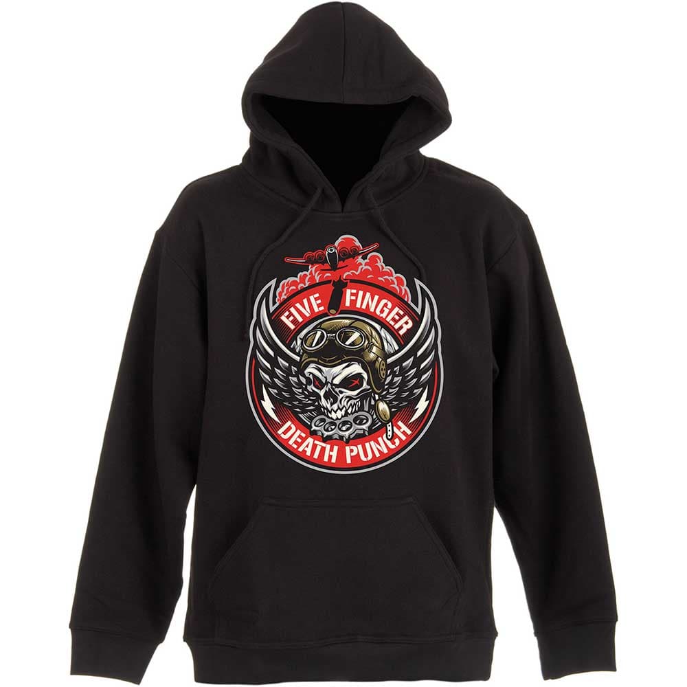 Five Finger Death Punch: Hoodie - Bomber Patch