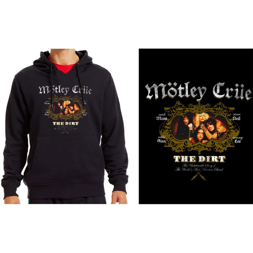 Mötley Crüe: Pullover Hoodie - The Dirt