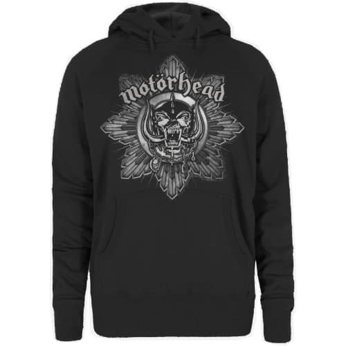 Motörhead: Ladies Pullover Hoodie - Pig Badge