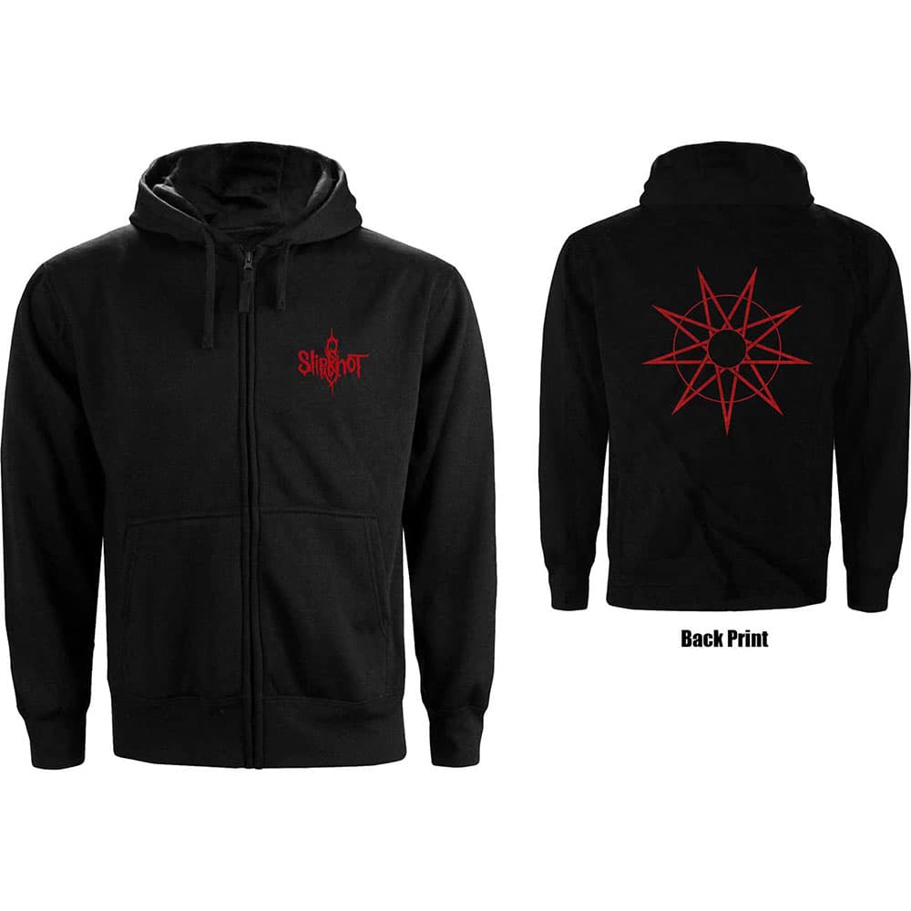 Slipknot: Hoodie - 9 Point Star