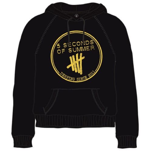 5 Seconds Of Summer: Hoodie - Derping Stamp