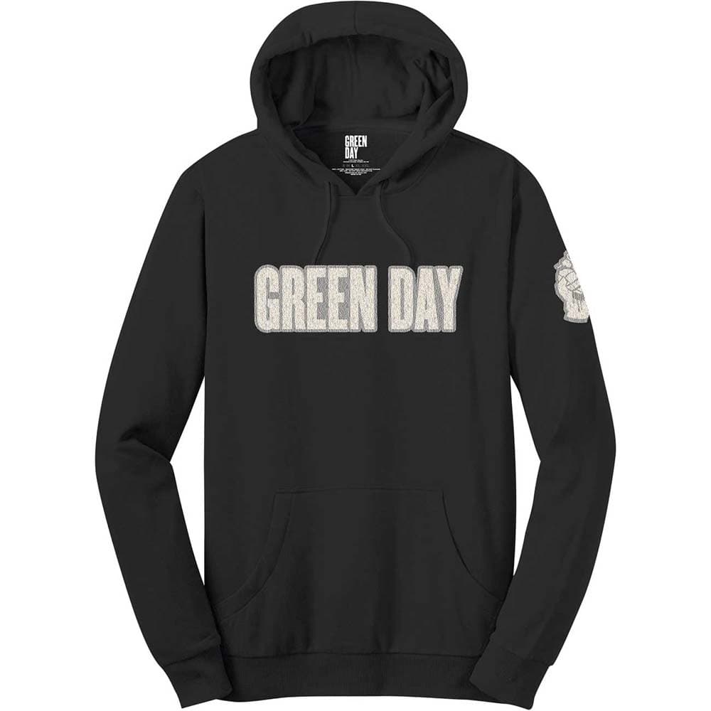 Green Day: Hoodie - Logo & Grenade