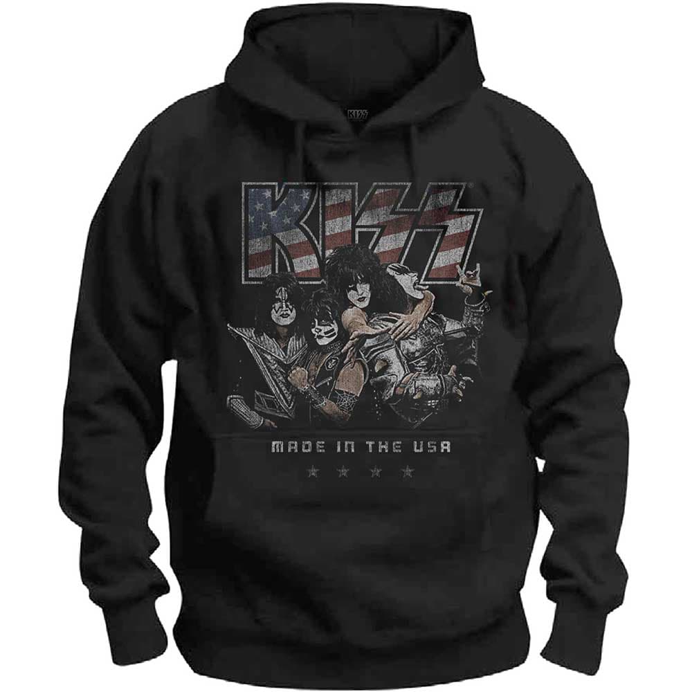 KISS: Hoodie - Made In The USA