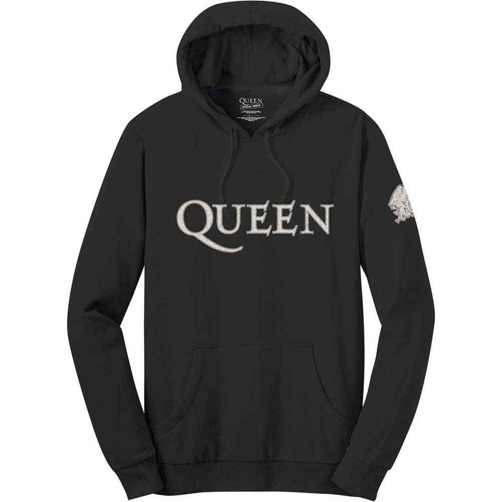 Queen: Hoodie - Logo & Crest