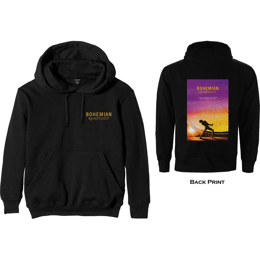 Queen: Pullover Hoodie - Bohemian Rhapsody Movie Poster