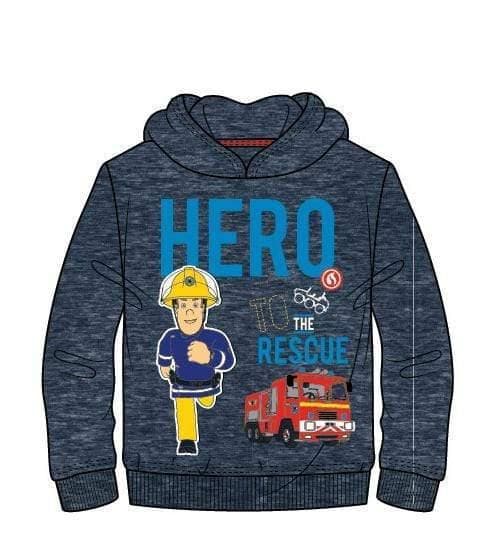 Brannmann Sam Hettegenser, Denim blå
