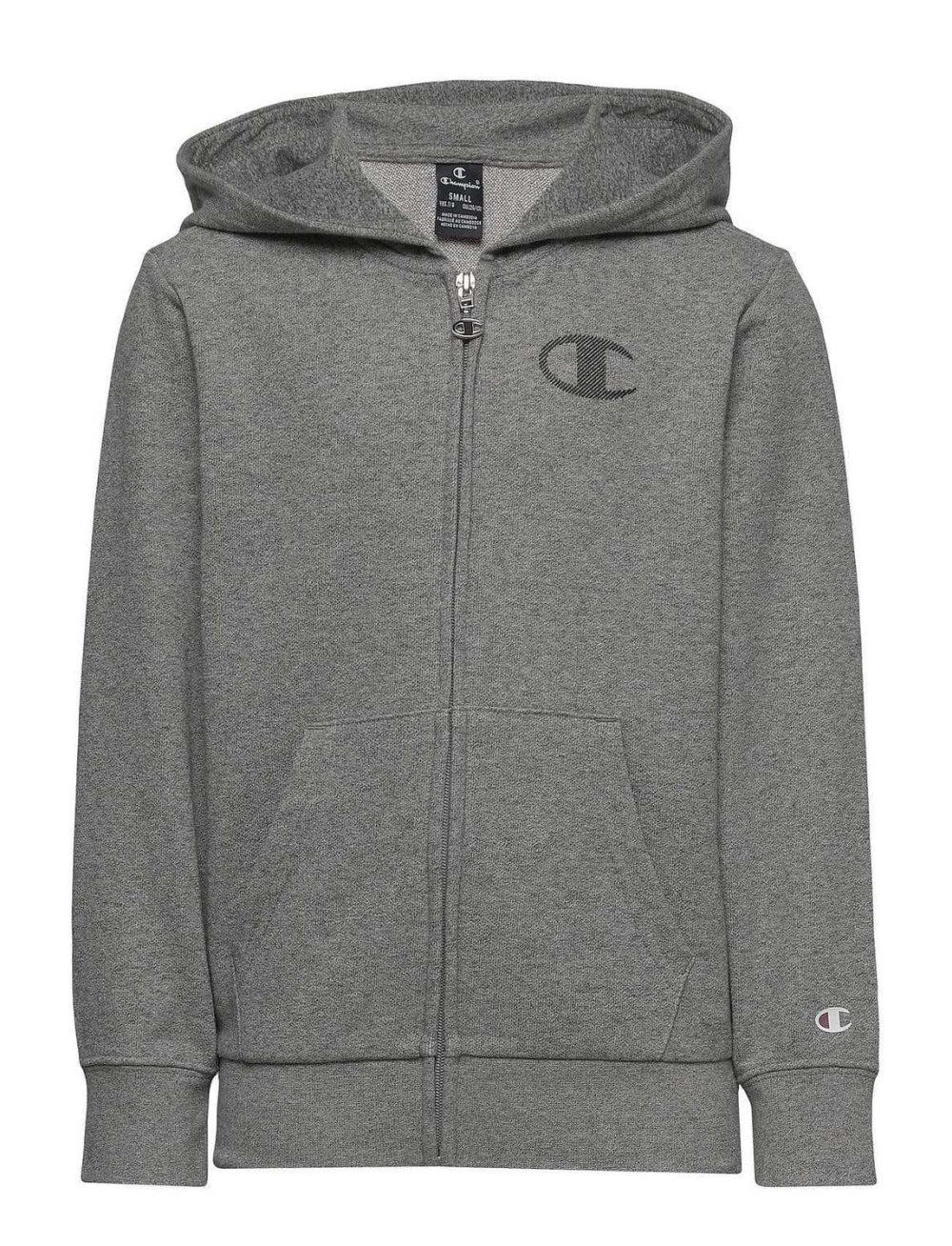 Champion Full Zip Hettegenser- Grey