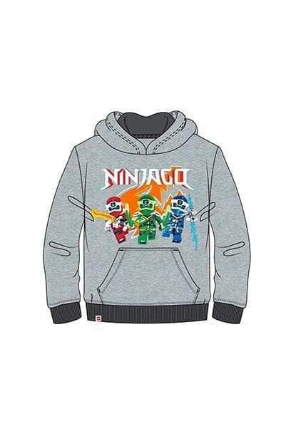 LEGO Ninjago Hettegenser, Grey/Dark Shadow
