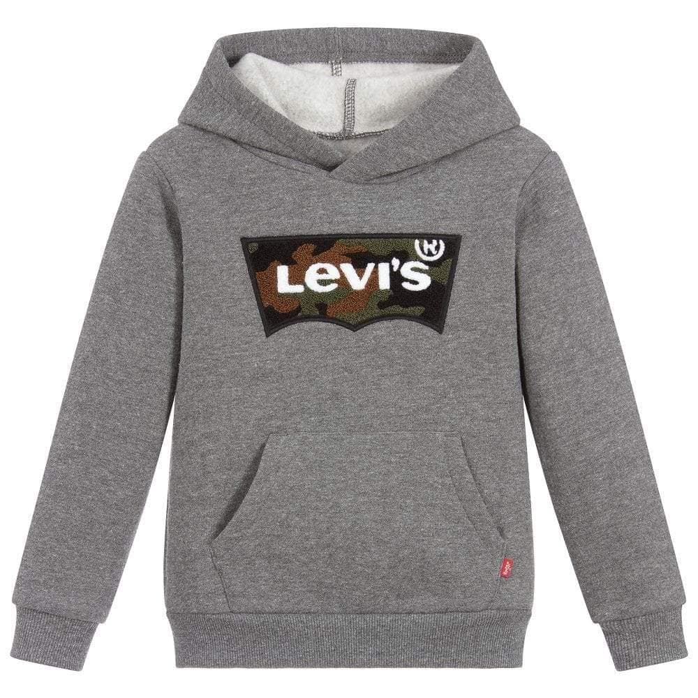 Levis CHENILLE BATWING Hettegenser - Charcoal Grey