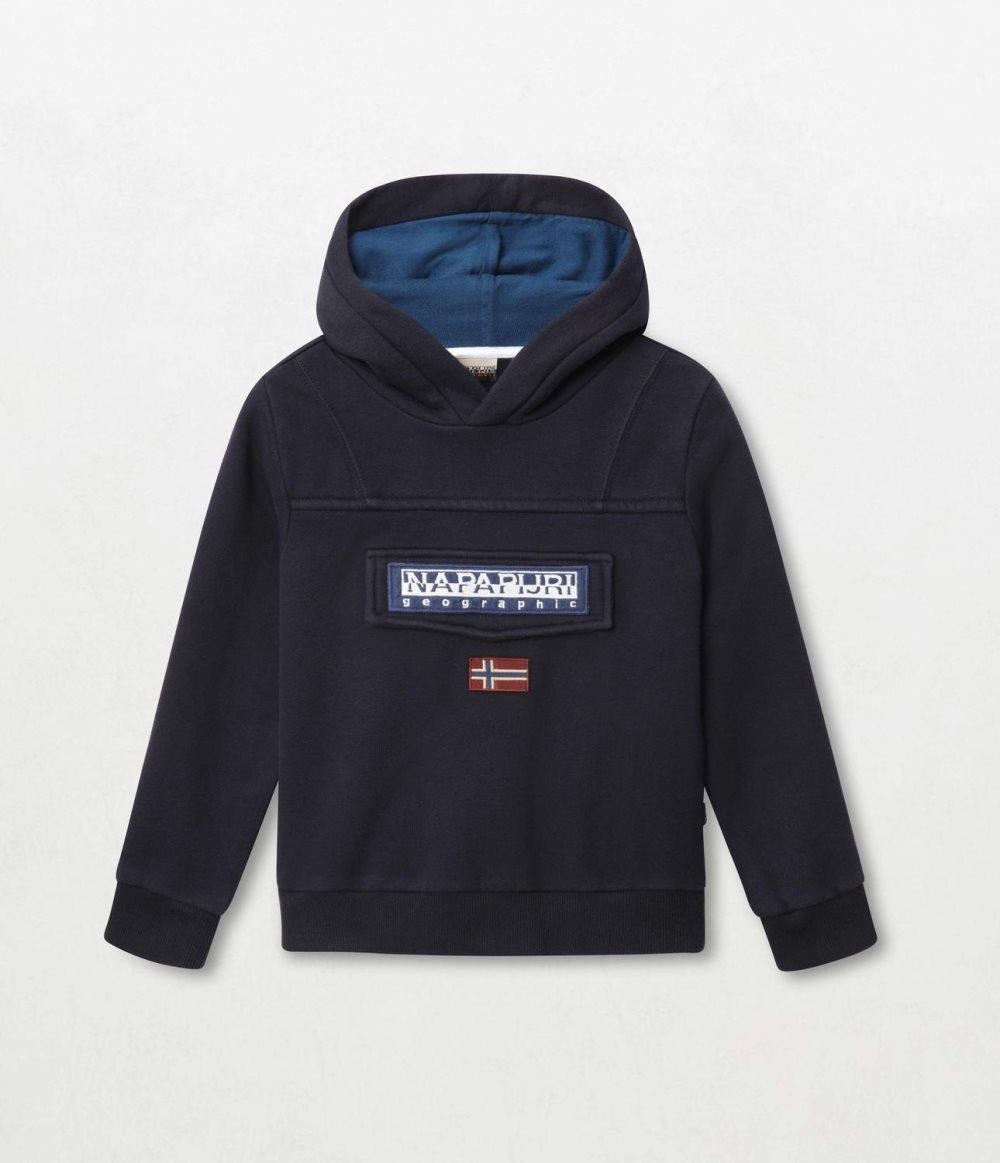 Napapijri BURGEE 2 Hettegenser - Navy-Blue - Nyhet!
