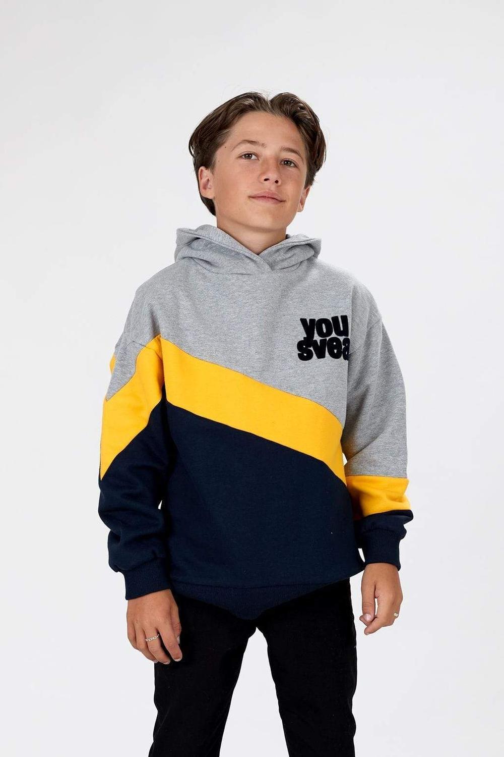 SVEA Colorblock JR Hettegenser - Navy