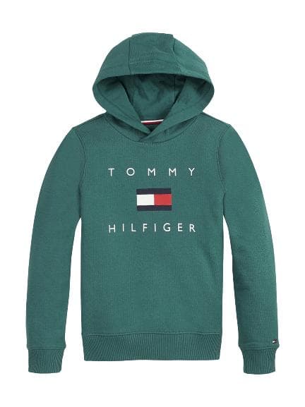 Tommy Hilfiger TH LOGO Hettegener - Rural Green