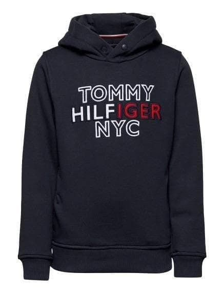 Tommy Hilfiger NYC Graphic Hettegener - Navy