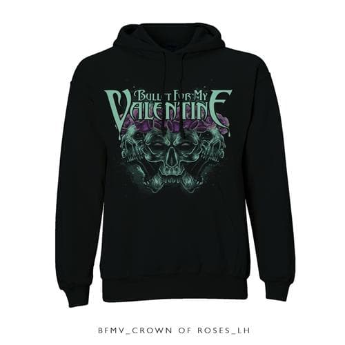 Bullet For My Valentine Unisex Pullover Hoodie: Crown of Roses (Large)