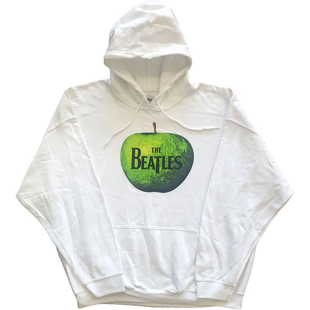 The Beatles Unisex Pullover Hoodie: Apple (Large)