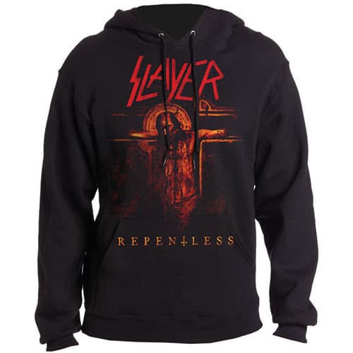 Slayer Unisex Pullover Hoodie: Repentless Crucifix (Small)