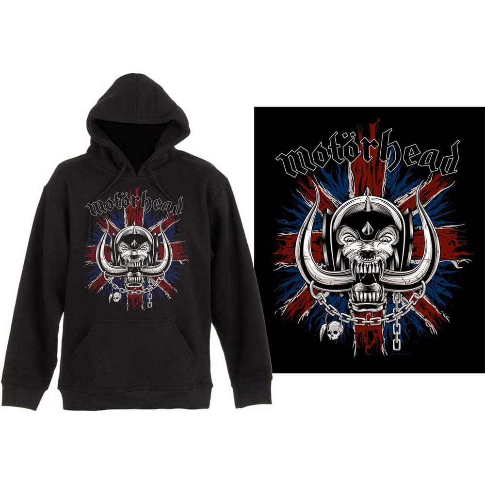 Motorhead Unisex Pullover Hoodie: British Warpig (Large)