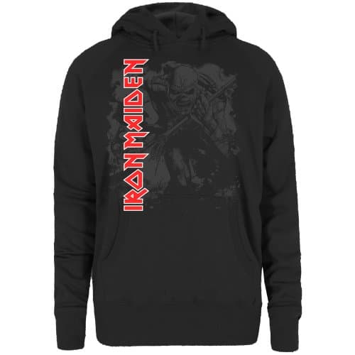 Iron Maiden Ladies Pullover Hoodie: Trooper (X-Large)