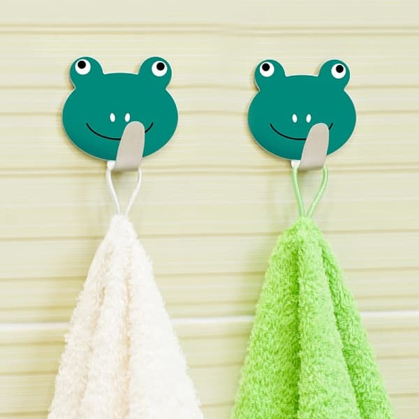 Tatkraft, Frogs - Selvklebende Kroker, 2-pack