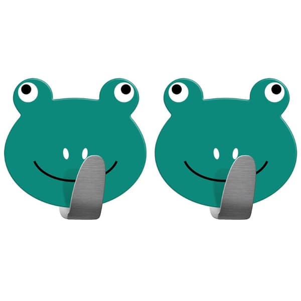 Tatkraft, Frogs - Selvklæbende Knager, 2-pack