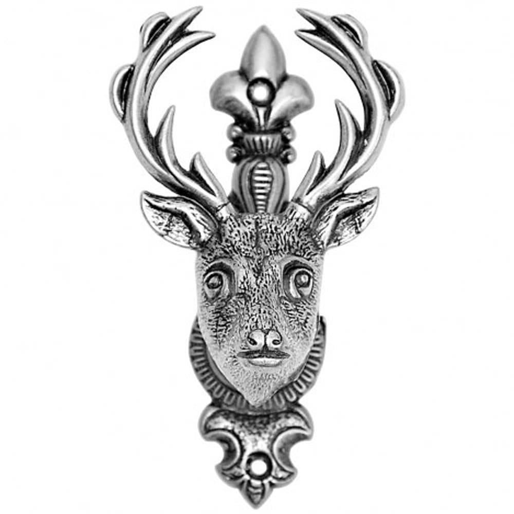 Hill Interiors Silver Deer/Stags Head Hanger