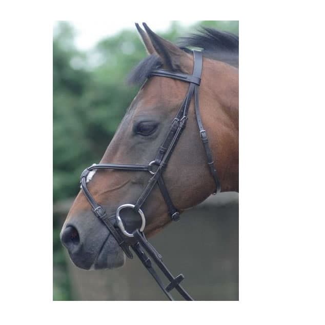 Cottage Craft Westminster Bridle With Rubber Reins